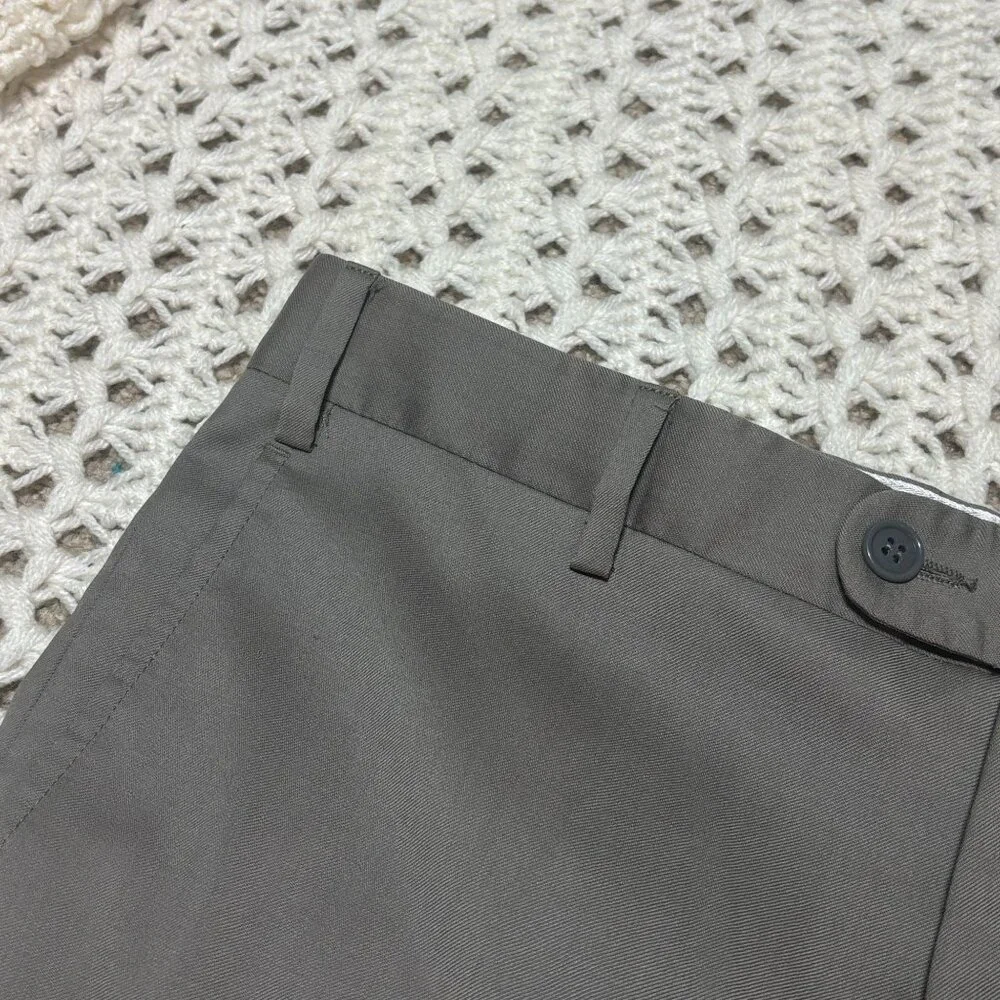 Zanella‎ $350 Wool Dress Pants Men's W33x31 Todd Trousers Khaki Italy MINT